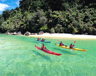 Sea Kayaking, Abel Tasman