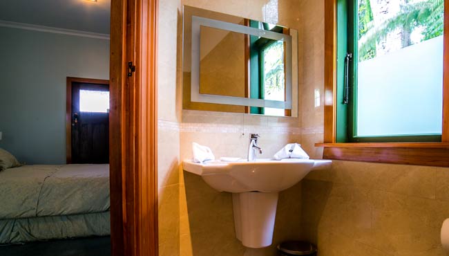 Luxurious bathroom in your Takaka accommodation